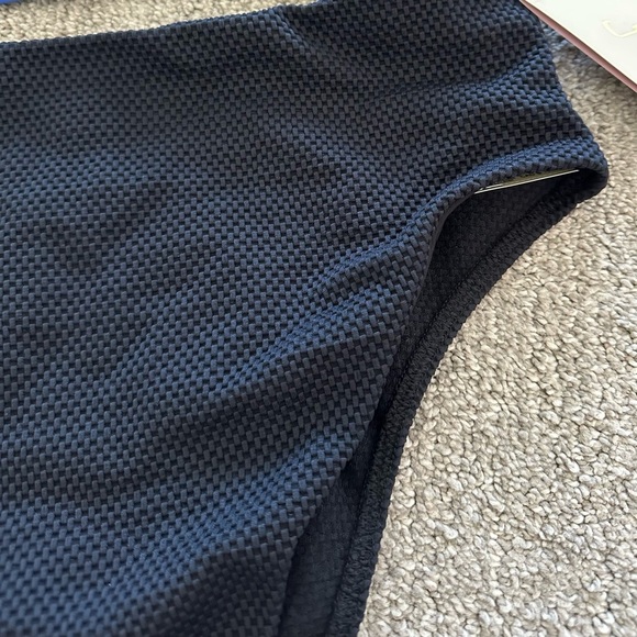 Gottex Sensual Simplicity High Waist Texture Pant Bikini Bottom Size 12 - Picture 4 of 7